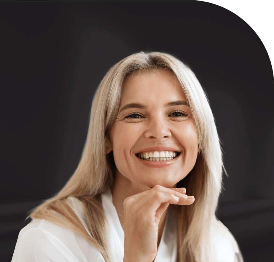 female with gorgeous smile